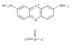 3,7-Bis(diethylamino)phenoxazin-5-ium nitrate